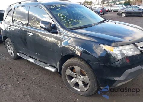 2007 Acura Mdx Sport Package из США, поврежденный, VIN 2HNYD28537H517067